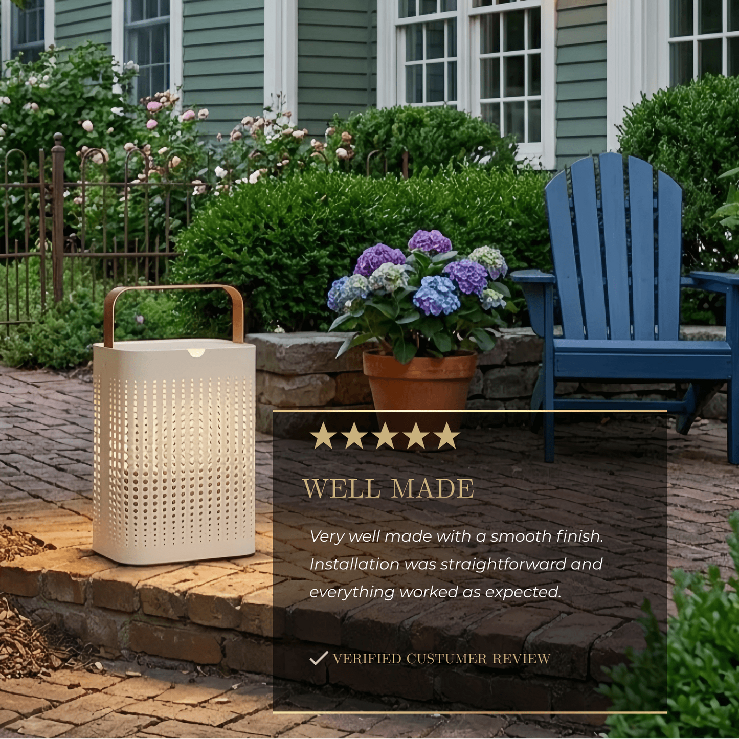Arcato Modern Cylindrical Outdoor Floor Lamp - White Metal for Yard