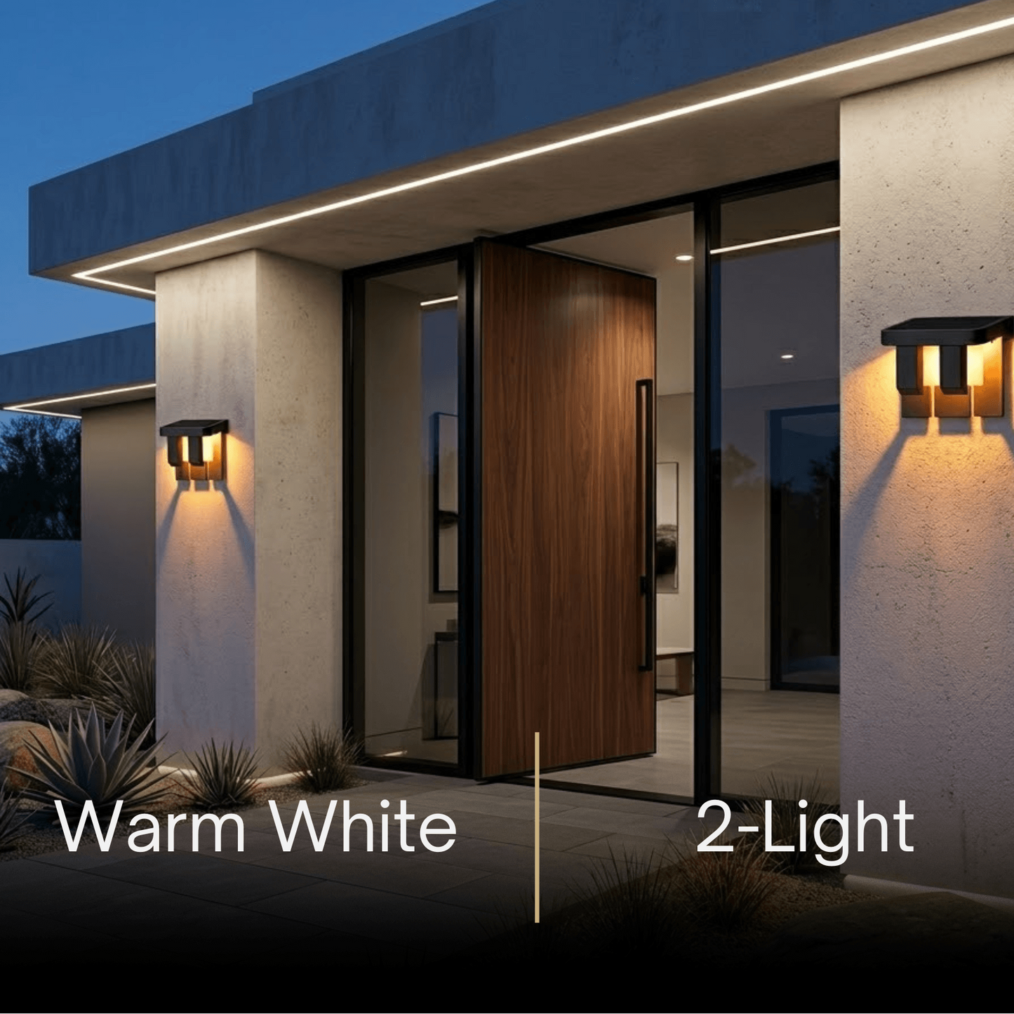 Irondale Modern Geometric Outdoor Wall Lamp - Black Metal for Patio