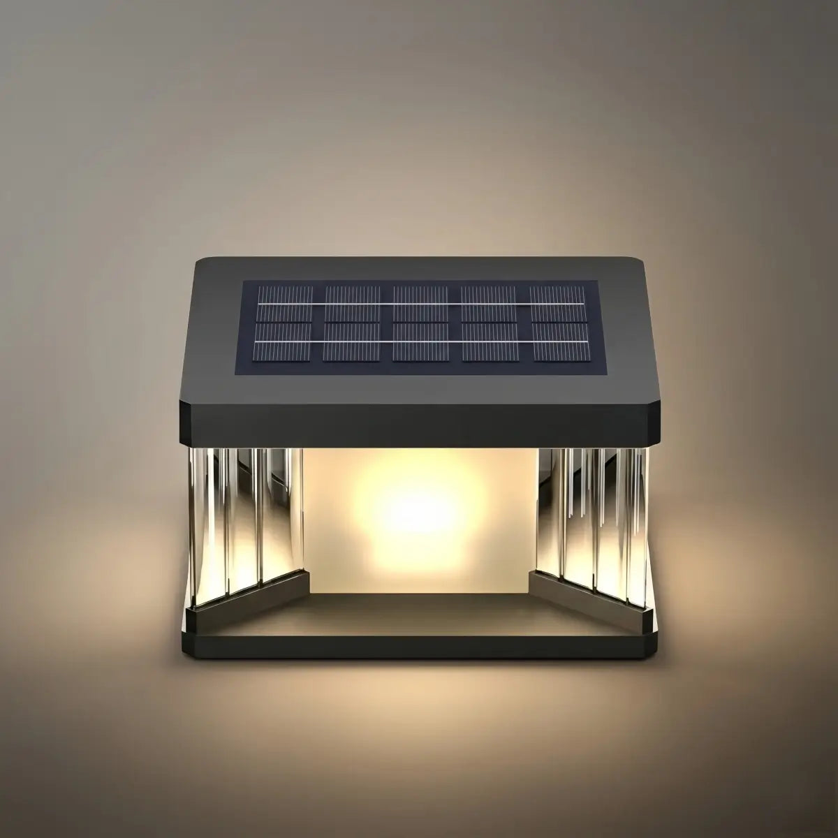 Nuvlight Modern Outdoor Solar Pillar/Pathway Lights