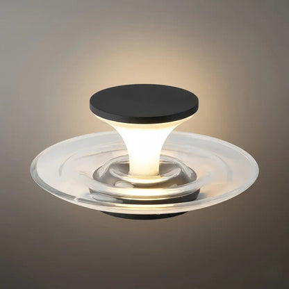Nuvlight Solar Outdoor Ground Lamp - Round