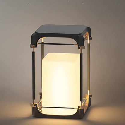 Nuvlight— Black Metal/Acrylic Lantern for Patio