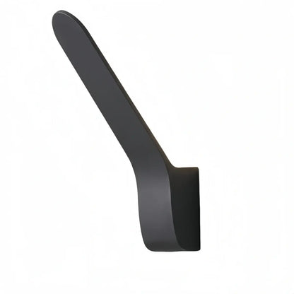 Nuvlight Modern Tilted Linear Outdoor Wall Lamp – Black Metal Light for Exterior Walls