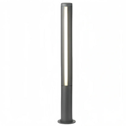 Nuvlight - Black Metal Cylindrical Design for Courtyard