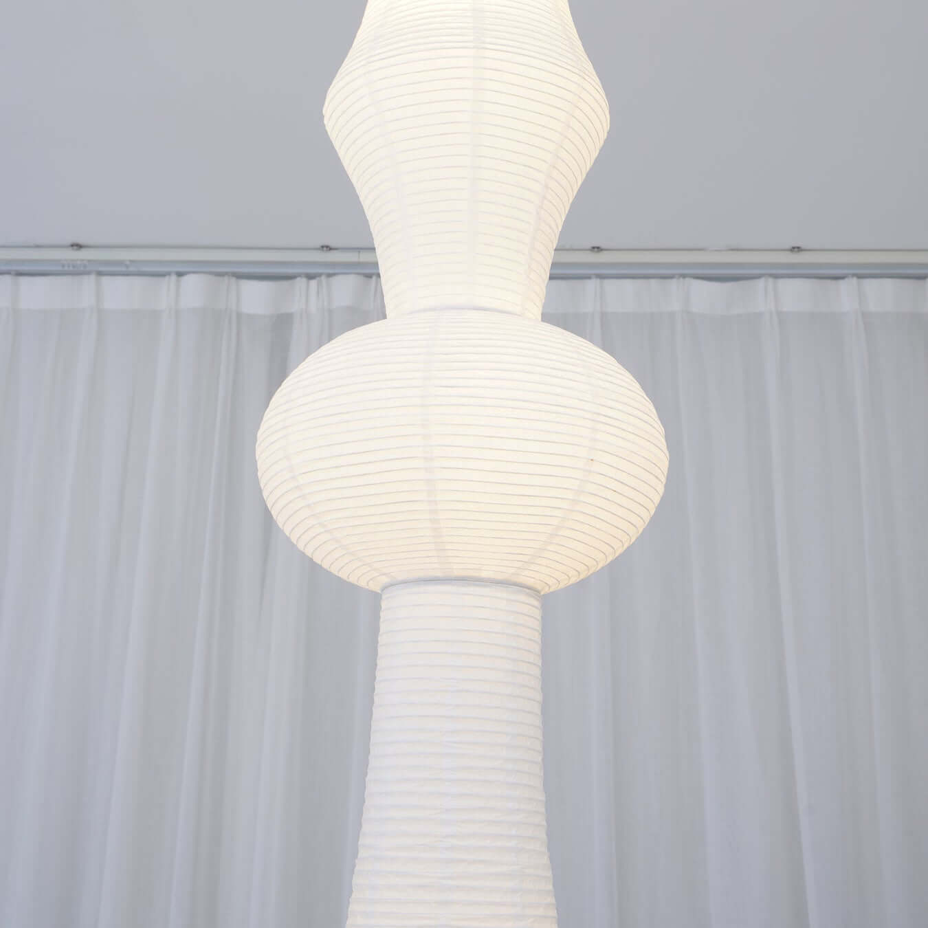 Washi Paper Corner Pendant Light