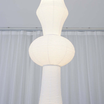 Washi Paper Corner Pendant Light