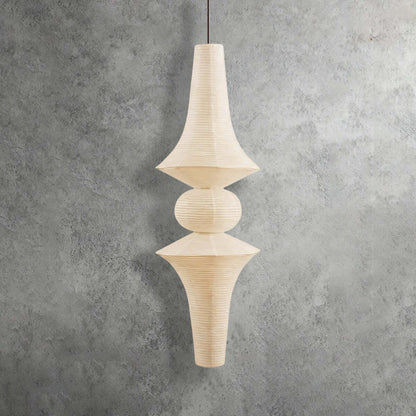 Washi Paper Corner Pendant Light