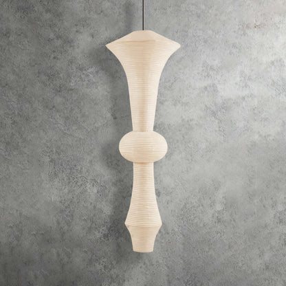 Washi Paper Corner Pendant Light