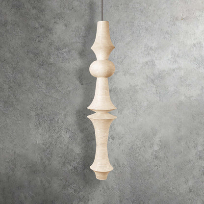 Washi Paper Corner Pendant Light