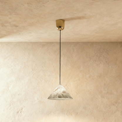 Nuvlight Blom Alabaster Pendant Light
