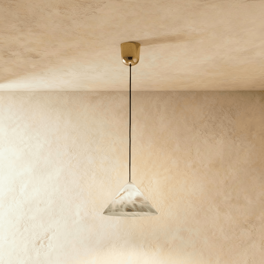 Nuvlight Blom Alabaster Pendant Light