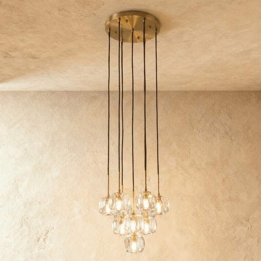 Nuvlight Kurst Round Cluster Chandelier
