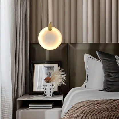 Zenqua Alabaster Pendant Light