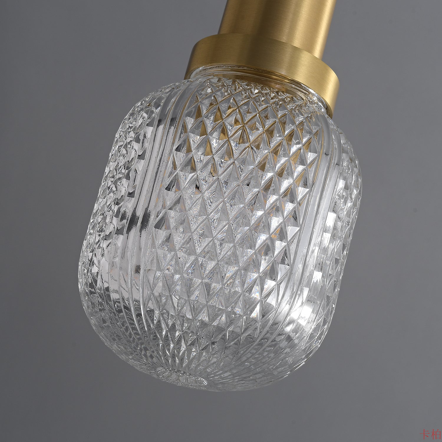 Nyx Modern Glass Pendant Light - Hand-Blown Hanging Lamp for Kitchen Island & Bar