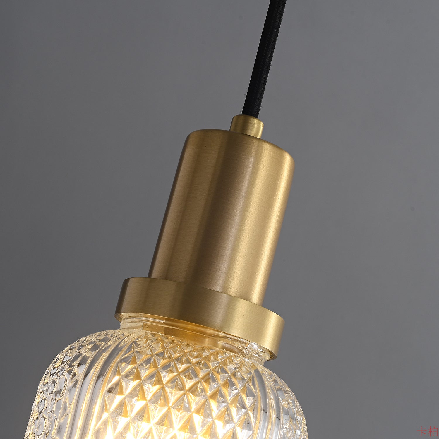 Nyx Modern Glass Pendant Light - Hand-Blown Hanging Lamp for Kitchen Island & Bar