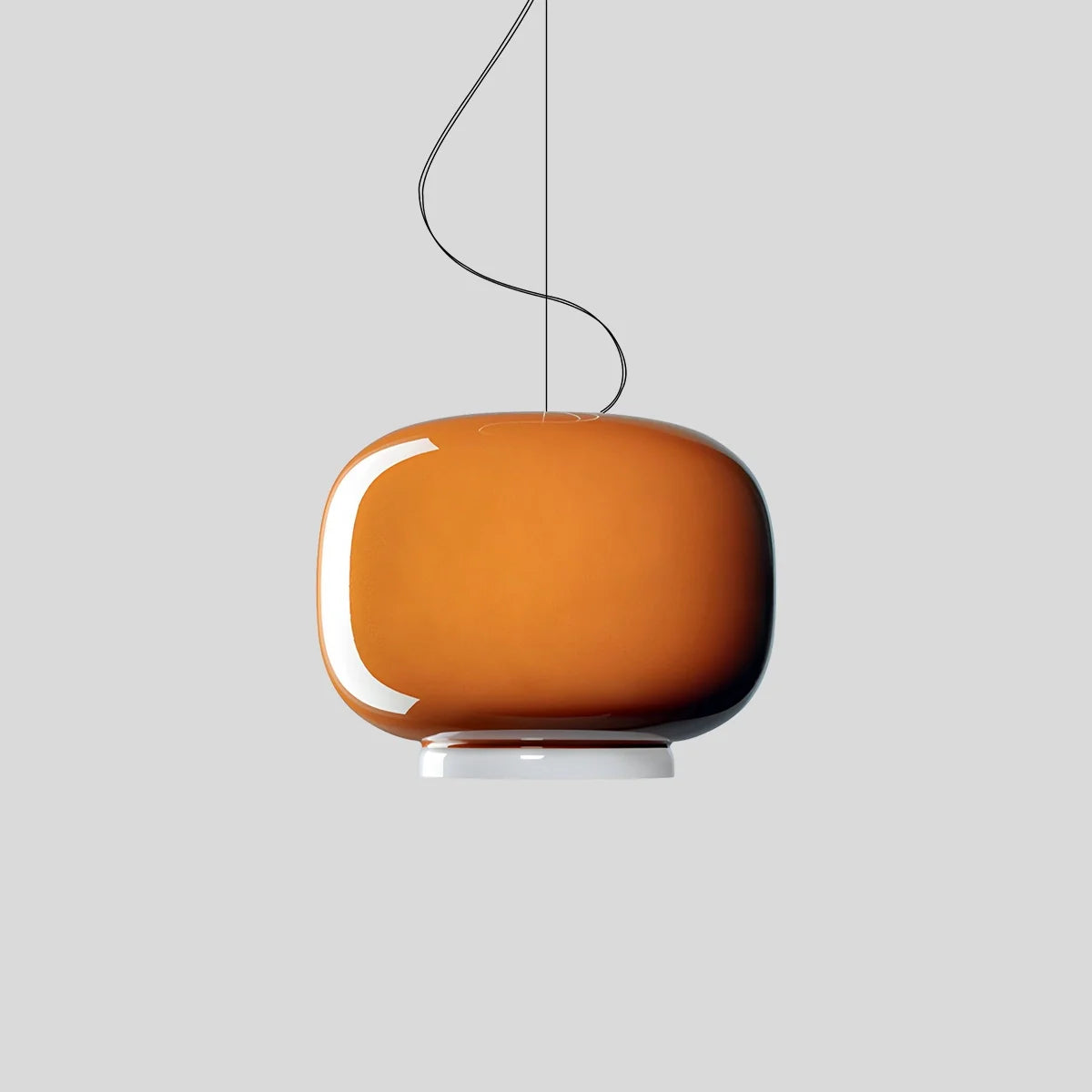 Tinted Glass Pendant Light for Kitchen Island