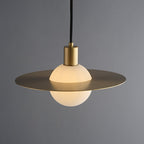 Orionis Modern Geometric Pendant Light - Artistic Minimalist Chandelier for Living Room & Foyer