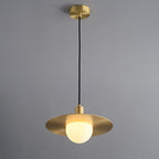 Orionis Modern Geometric Pendant Light - Artistic Minimalist Chandelier for Living Room & Foyer