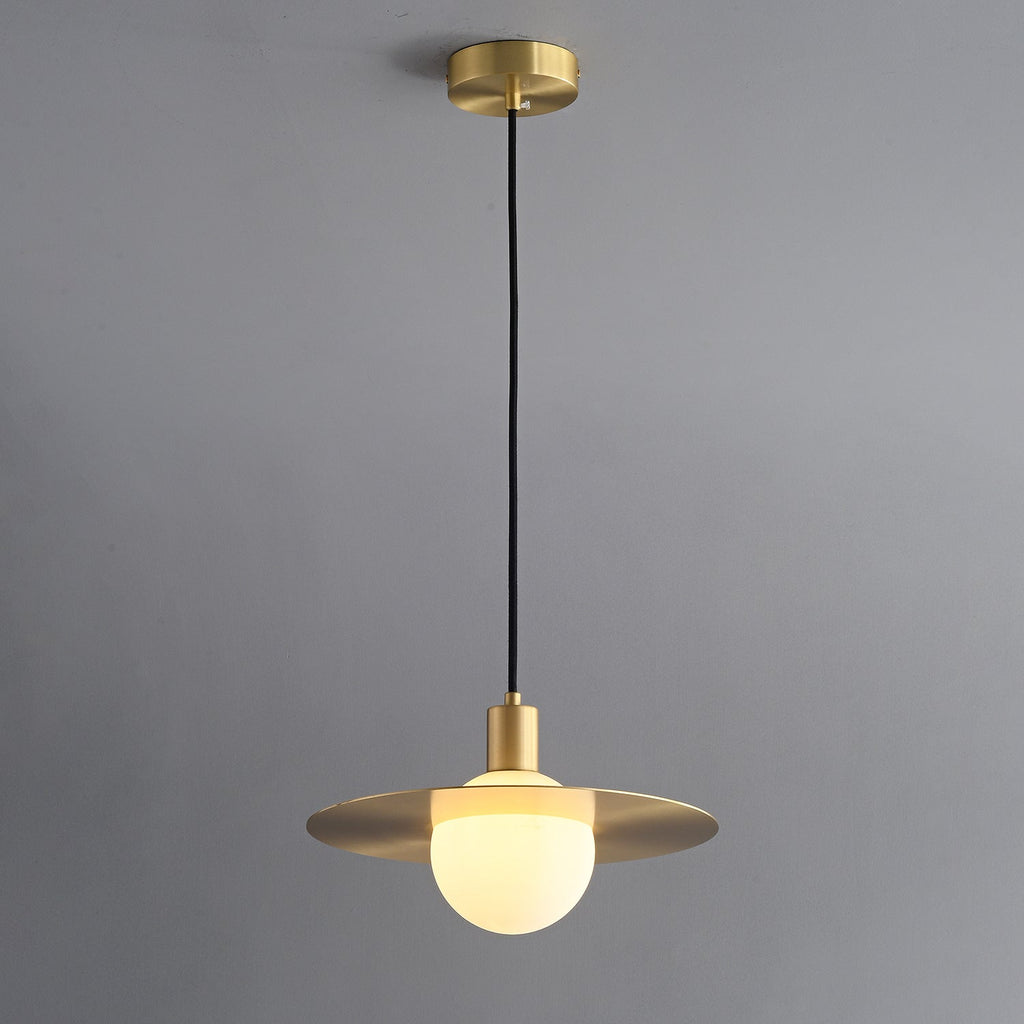 Orionis Modern Geometric Pendant Light - Artistic Minimalist Chandelier for Living Room & Foyer