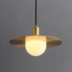 Orionis Modern Geometric Pendant Light - Artistic Minimalist Chandelier for Living Room & Foyer