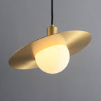 Orionis Modern Geometric Pendant Light - Artistic Minimalist Chandelier for Living Room & Foyer