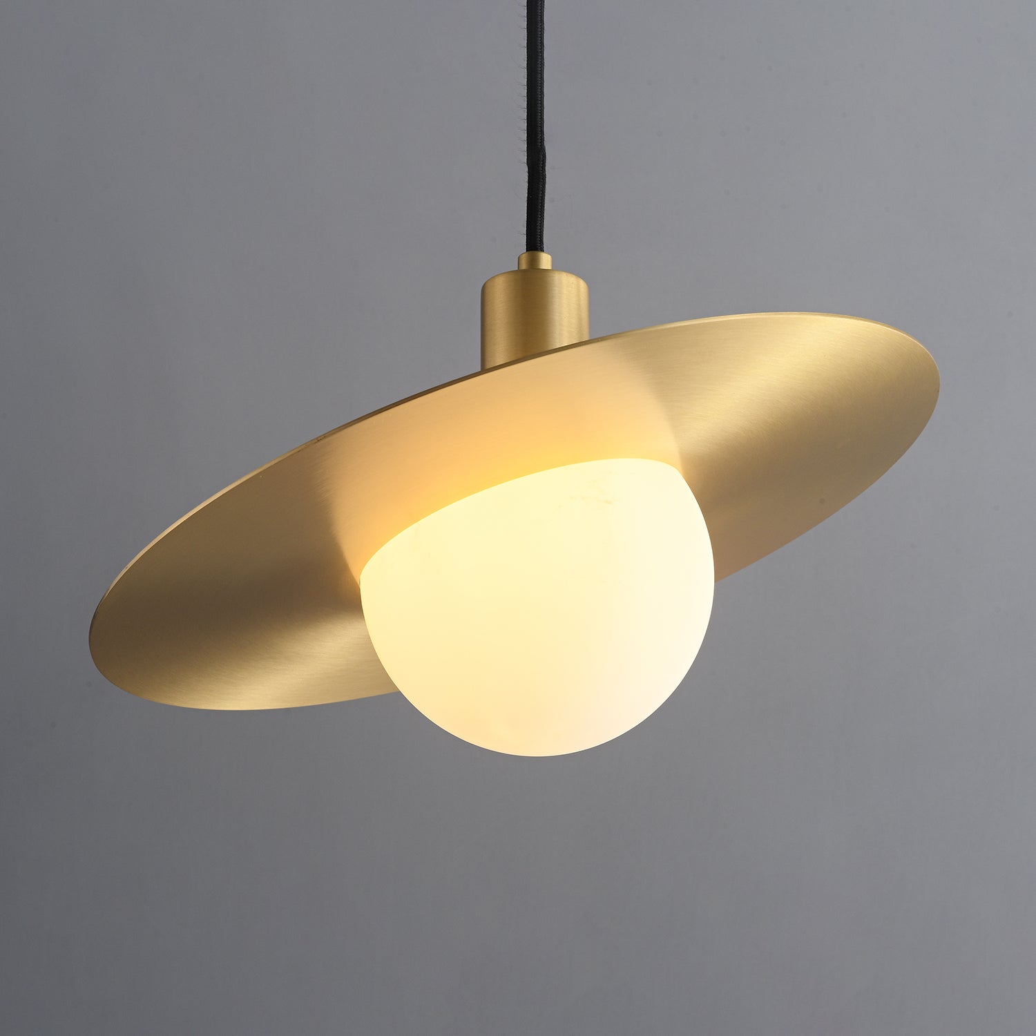 Orionis Modern Geometric Pendant Light - Artistic Minimalist Chandelier for Living Room & Foyer