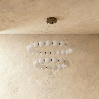nuvlight Agnes Minimalist High-CRI Geometric Chandelier
