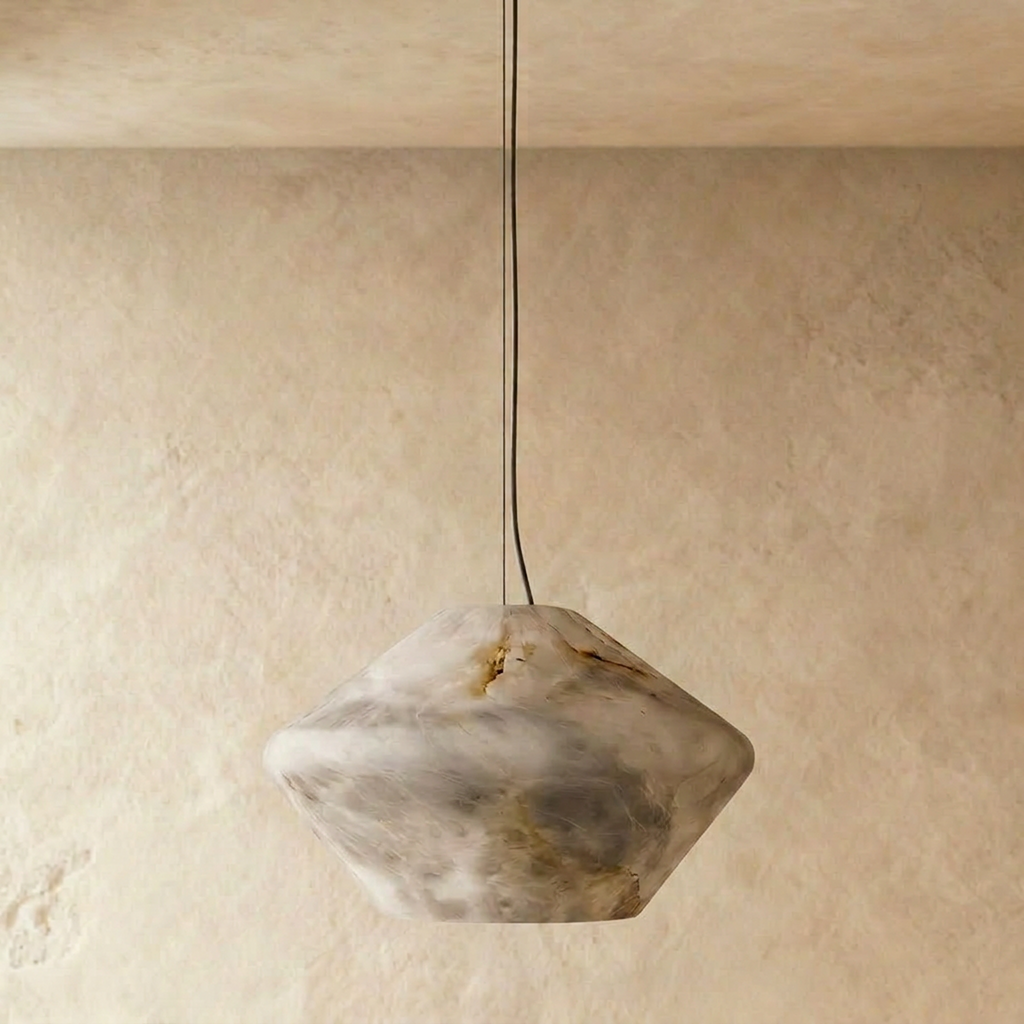 nuvlight Yafeh Modern Luxury Alabaster Pendant Light
