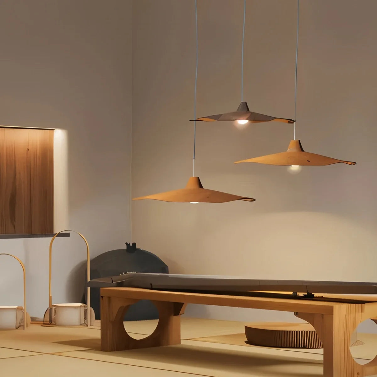 Nuvlight Wabi-Sabi Wave Pendant Light