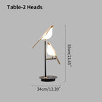 Modern Gold Bird Chandelier - Artistic Flying Swallows LED Pendant for High Ceiling & Living Room