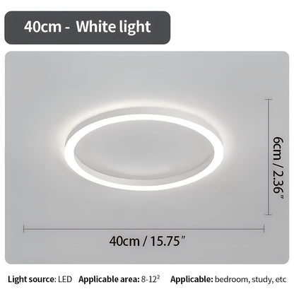 LED Flush Mount Ceiling Light for Bedroom