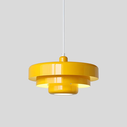  Modern LED Dining Room Pendant Light Yellow