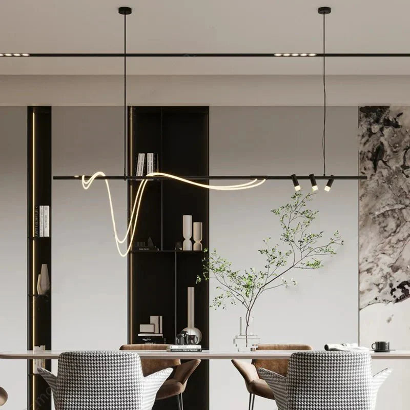 nuvlight Aellin Modern Luxury Glass Pendant Light