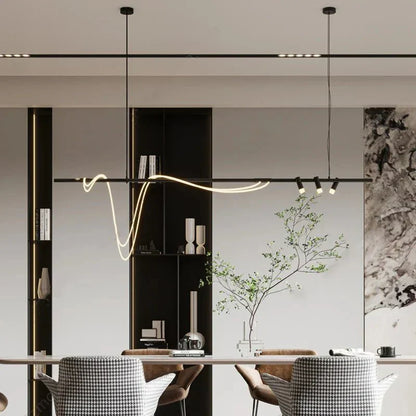 nuvlight Aellin Modern Luxury Glass Pendant Light