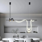 nuvlight Aellin Modern Luxury Glass Pendant Light