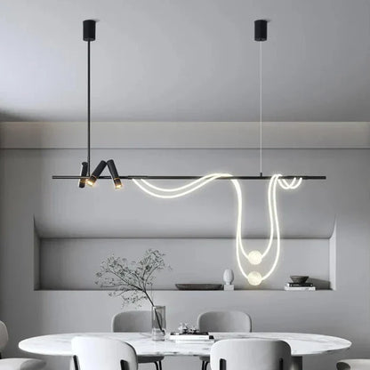 nuvlight Aellin Modern Luxury Glass Pendant Light