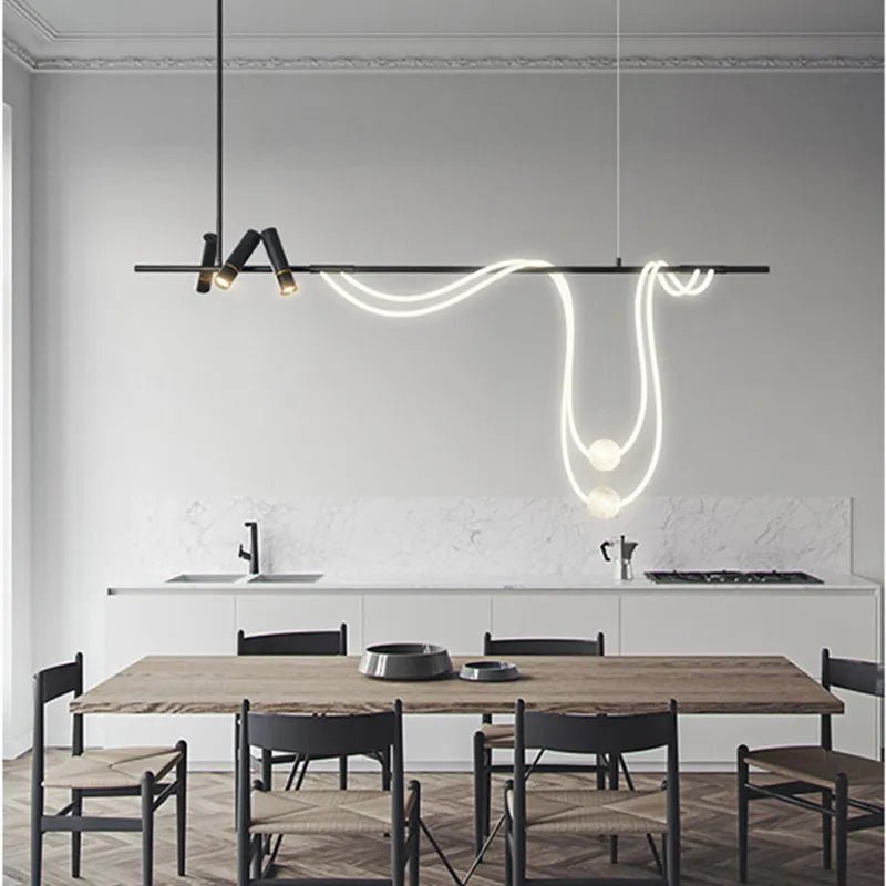 nuvlight Aellin Modern Luxury Glass Pendant Light