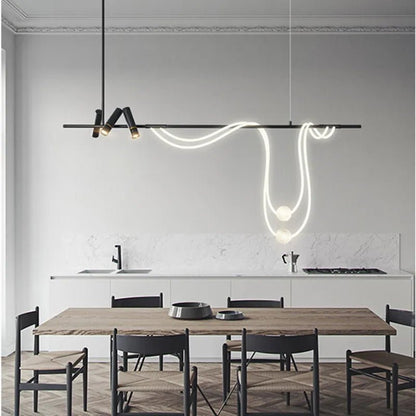 nuvlight Aellin Modern Luxury Glass Pendant Light