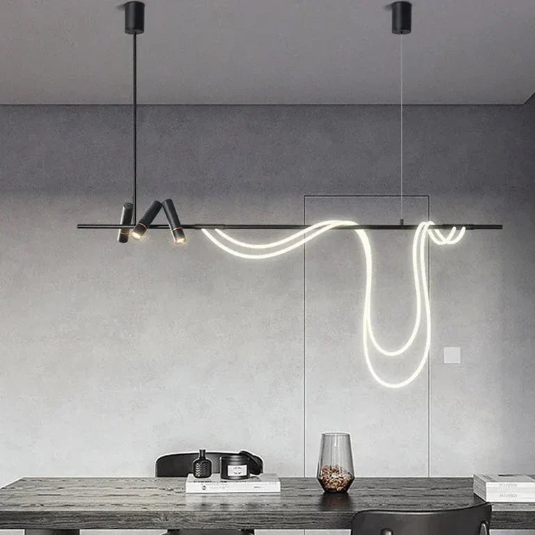 nuvlight Aellin Modern Luxury Glass Pendant Light