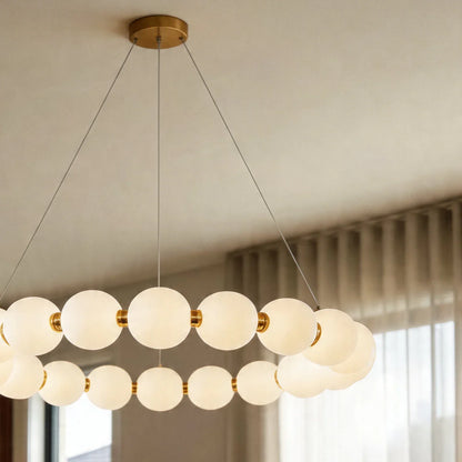 nuvlight Agnes Minimalist High-CRI Geometric Chandelier