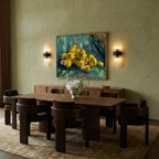 nuvlight Amadi Modern Brass Sconce Wall Light
