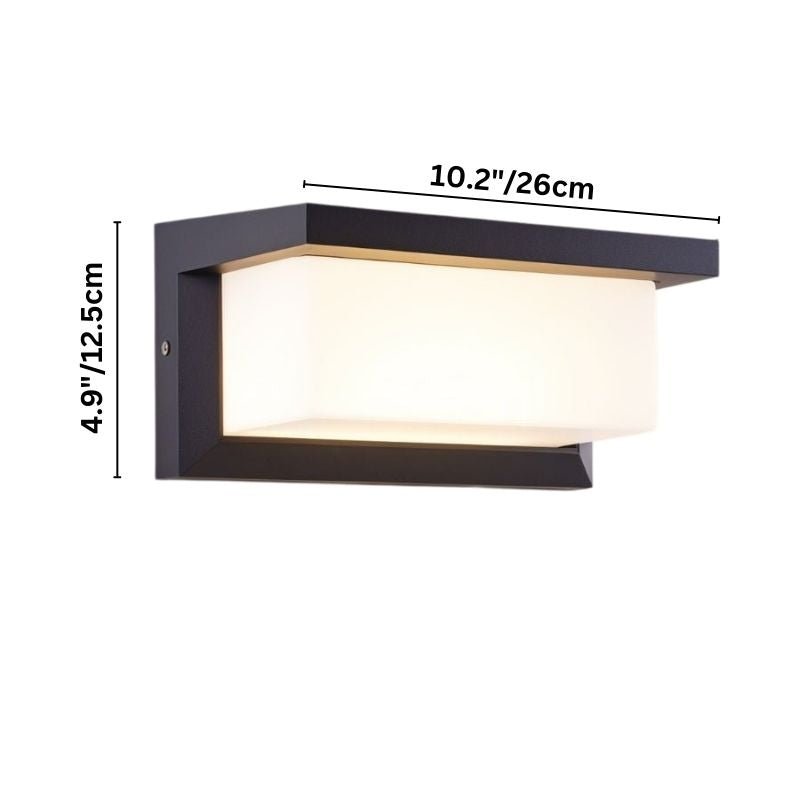 nuvlight Aster Modern Outdoor Wall Sconce
