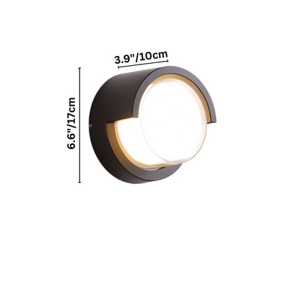 nuvlight Aster Modern Outdoor Wall Sconce