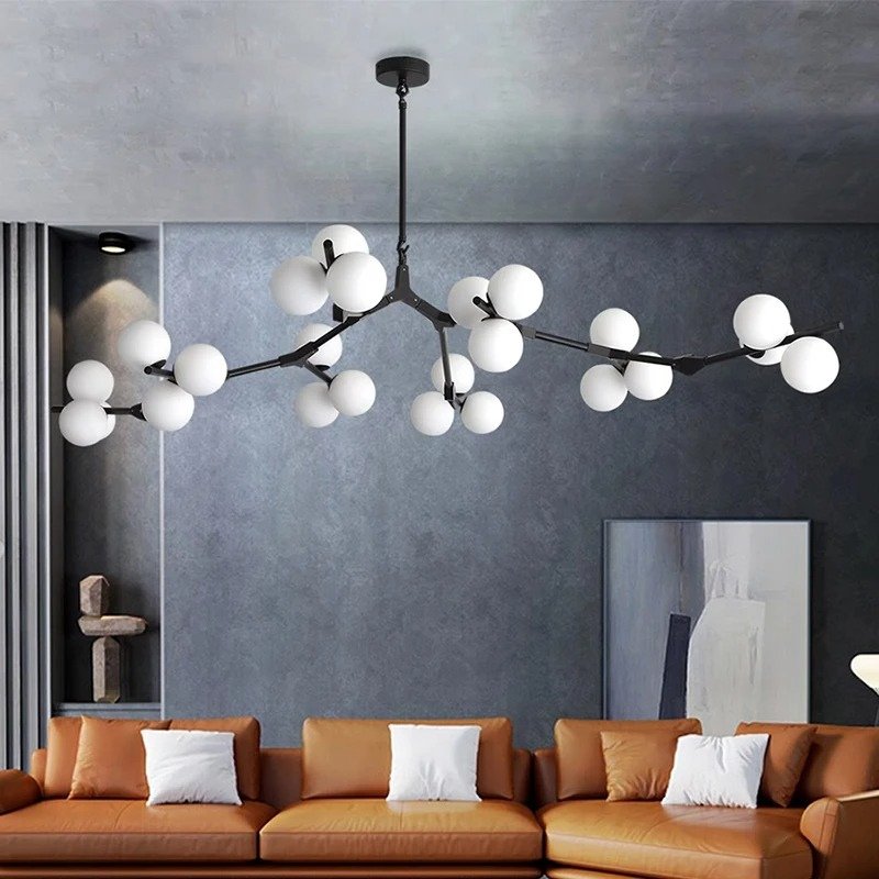 nuvlight Astraia Nordic Quiet Luxury Sculptural Chandelier