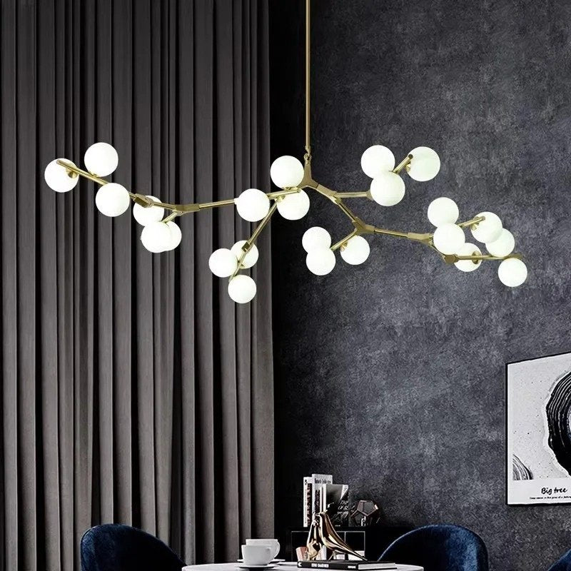 nuvlight Astraia Nordic Quiet Luxury Sculptural Chandelier