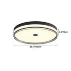 nuvlight Aven Modernist Low-Profile Acrylic Flush Mount