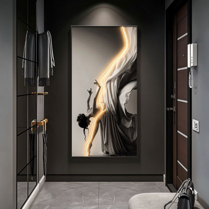 nuvlight Ballet Modern Fluid LED Chandelier