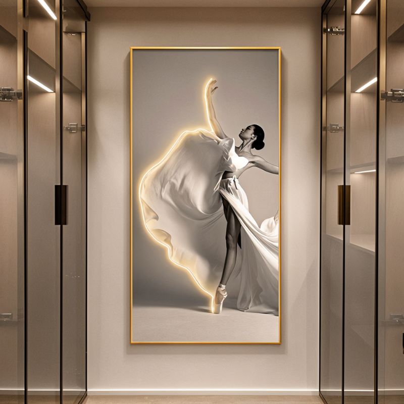 nuvlight Ballet Modern Fluid LED Chandelier