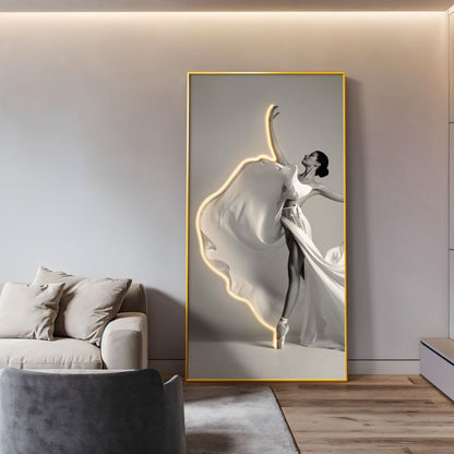 nuvlight Ballet Modern Fluid LED Chandelier