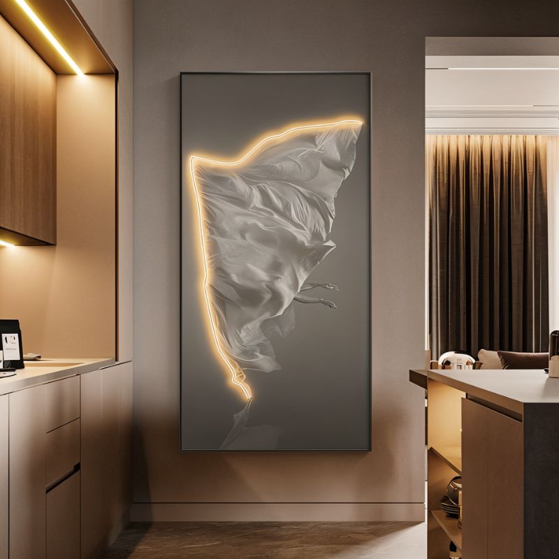 nuvlight Ballet Modern Fluid LED Chandelier