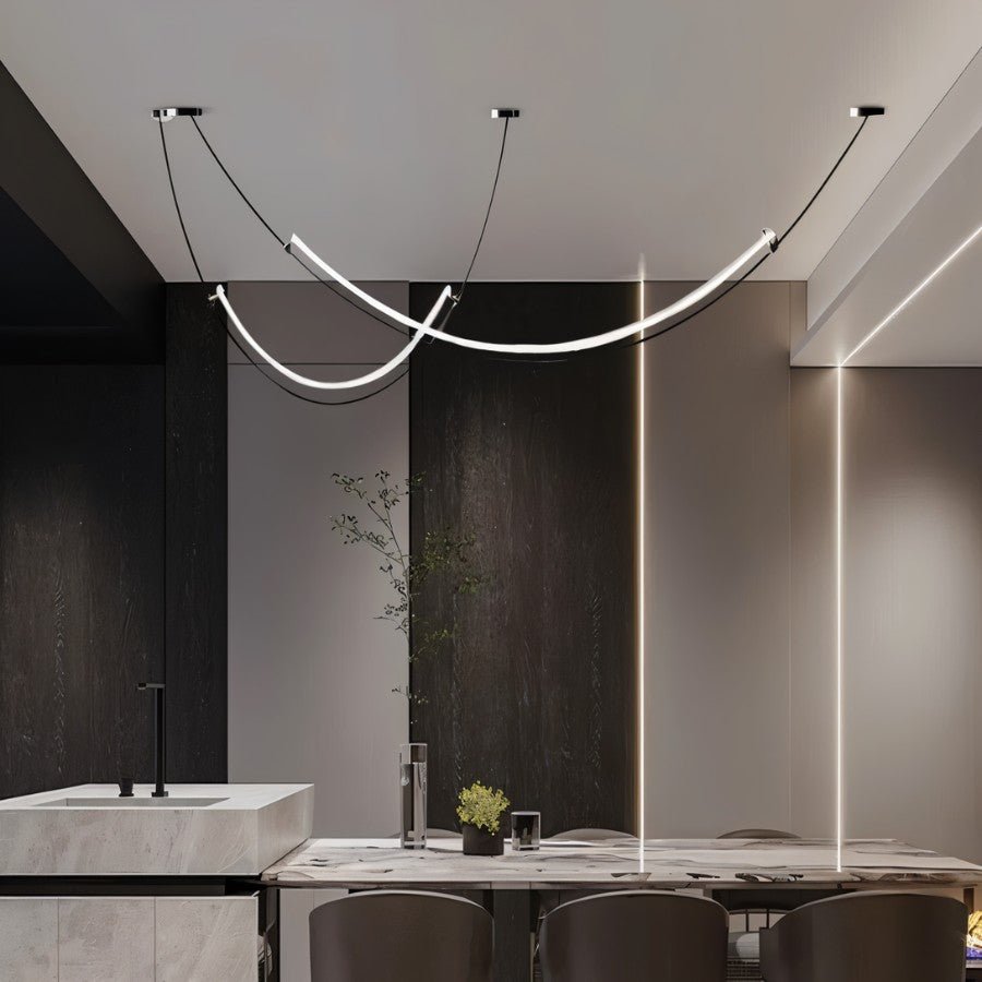 nuvlight Bikhtir Modern Luxury Architectural Chandelier